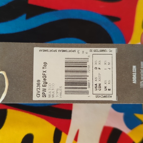 NWT Adidas Graphic Sportswear Tank - Picture 5 of 5